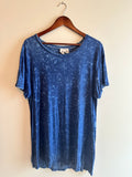 Urban Outfitters Feathers Blue Tee