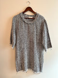 Iro Fringe Tweed Dress Size 40