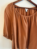 Ava & Viv Burnt Orange Top