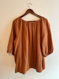 Ava & Viv Burnt Orange Top