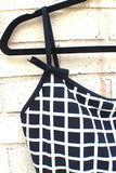 Kate Spade Black and White Swimsuit