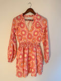 NSR Pink and Orange Dress