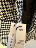 Tahari Women Houndstooth Blazer NWT