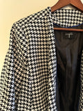 Tahari Women Houndstooth Blazer NWT