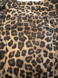 Good American Size 22 Leopard Jeans