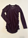 Athleta Purple Top With Ruching