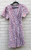 Madewell Floral Wrap Dress Size Large