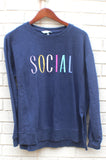 Wildfox Social Size Medium Sweatshirt