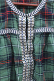 J Crew Plaid Long Sleeve Top Size Small